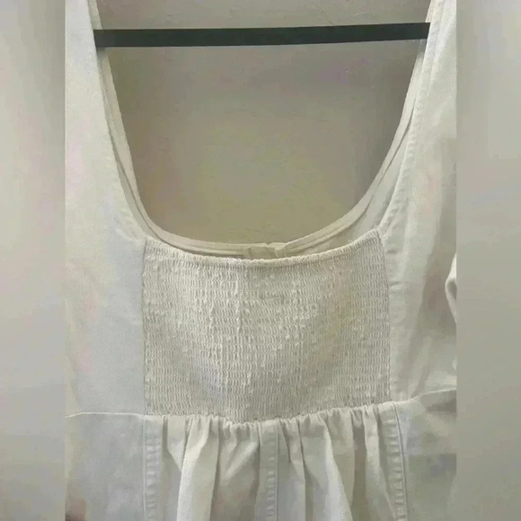 NWT FREE PEOPLE Cheyenne Denim Mini Dress - Size Small - 100% Cotton - Picture 4 of 13